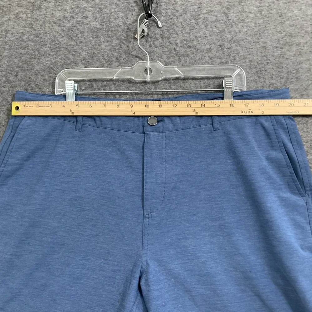 Faherty All Day Shorts Mens 38 Blue Performance Drawstring Outdoors Gorp 9